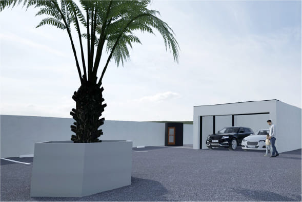 発泡素材プランター