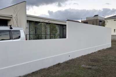 【大阪府】グランドアートウォール外構施工事例