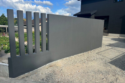 【鹿児島県】グランドアートウォール外構施工事例