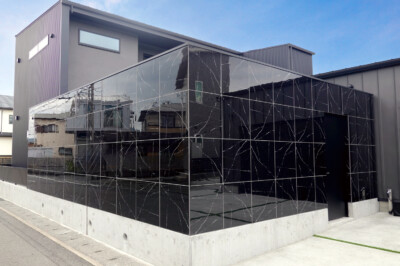 【静岡県】グランドアートウォール外構施工事例