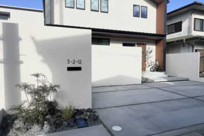 【静岡県】グランドアートウォール外構施工事例