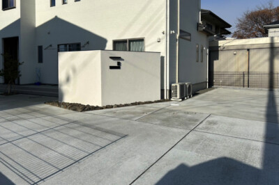 【宮城県】グランドアートウォール外構施工事例