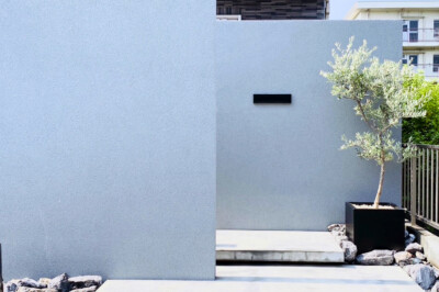 【静岡県】グランドアートウォール外構施工事例