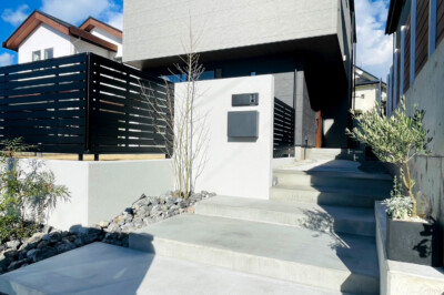 【静岡県】グランドアートウォール外構施工事例