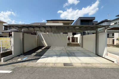 【岐阜県】グランドアートウォール外構施工事例