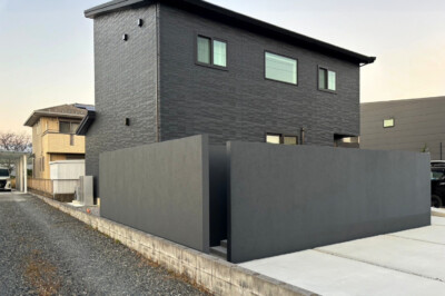 【岐阜県】グランドアートウォール外構施工事例