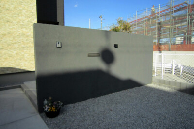 【栃木県】グランドアートウォール外構施工事例