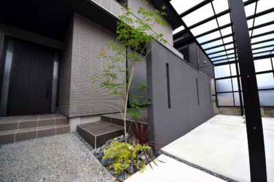 【京都府】グランドアートウォール外構施工事例