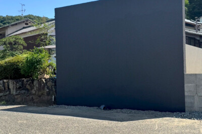 【岡山県】グランドアートウォール外構施工事例