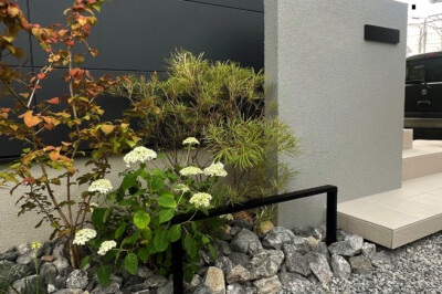 【静岡県】グランドアートウォール外構施工事例