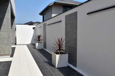 【静岡県】グランドアートウォール外構施工事例