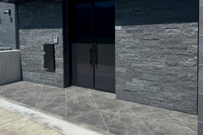 【岡山県】グランドアートウォール外構施工事例