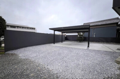 【岐阜県】グランドアートウォール外構施工事例