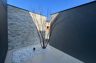 【岐阜県】グランドアートウォール外構施工事例