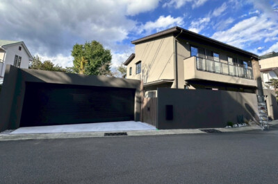 【神奈川県】グランドアートウォール外構施工事例