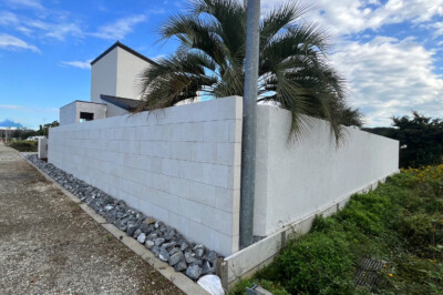 【茨城県】グランドアートウォール外構施工事例