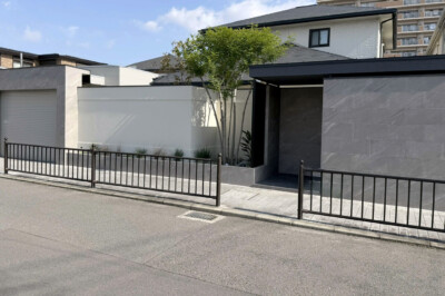 【大阪府】グランドアートウォール外構施工事例