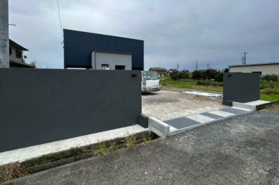 【岐阜県】グランドアートウォール外構施工事例