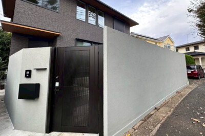 【神奈川県】グランドアートウォール外構施工事例