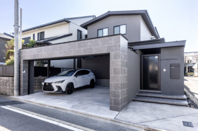 【京都府】グランドアートウォール外構施工事例