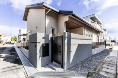 【京都府】グランドアートウォール外構施工事例