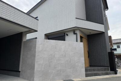 【京都府】グランドアートウォール外構施工事例