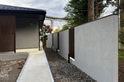 【群馬県】グランドアートウォール外構施工事例