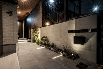 【京都府】グランドアートウォール外構施工事例